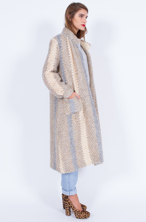 Yo Vintage! PASTEL KNIT COATIGAN (MEDIUM) Yo Vintage! PASTEL KNIT COATIGAN (MEDIUM)