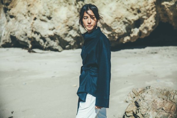 Ali Golden KIMONO SHIRT JACKET - GREY Ali Golden KIMONO SHIRT JACKET - GREY