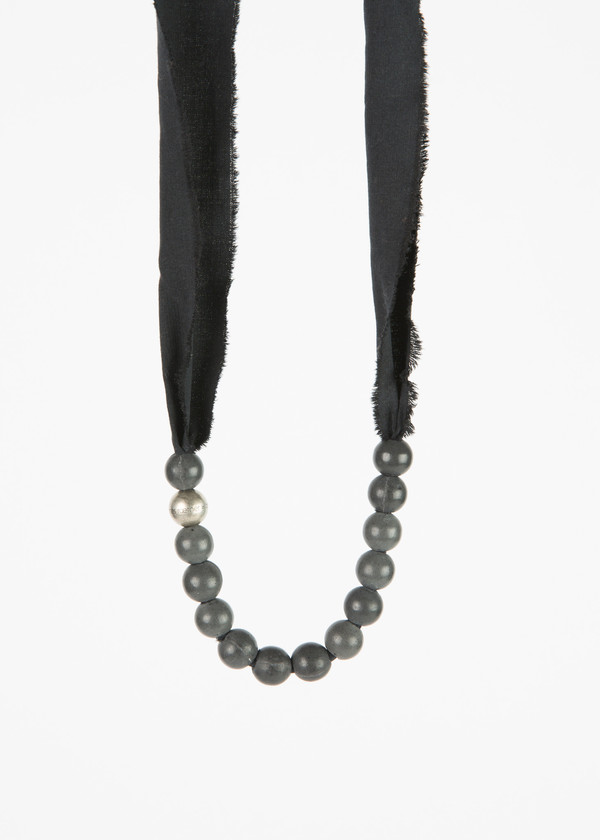 Hannes Roether Single Strand Beton Necklace Hannes Roether Single Strand Beton Necklace