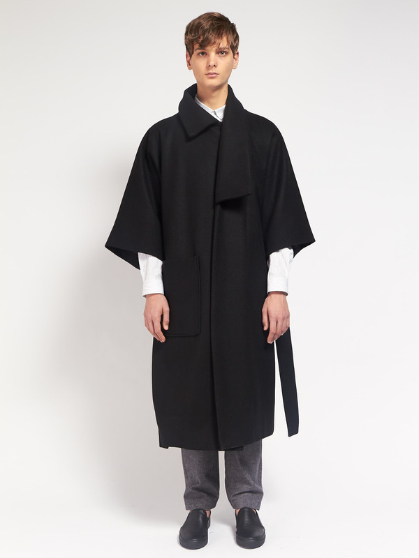 Men's Henrik Vibskov Cape Coat Men's Henrik Vibskov Cape Coat
