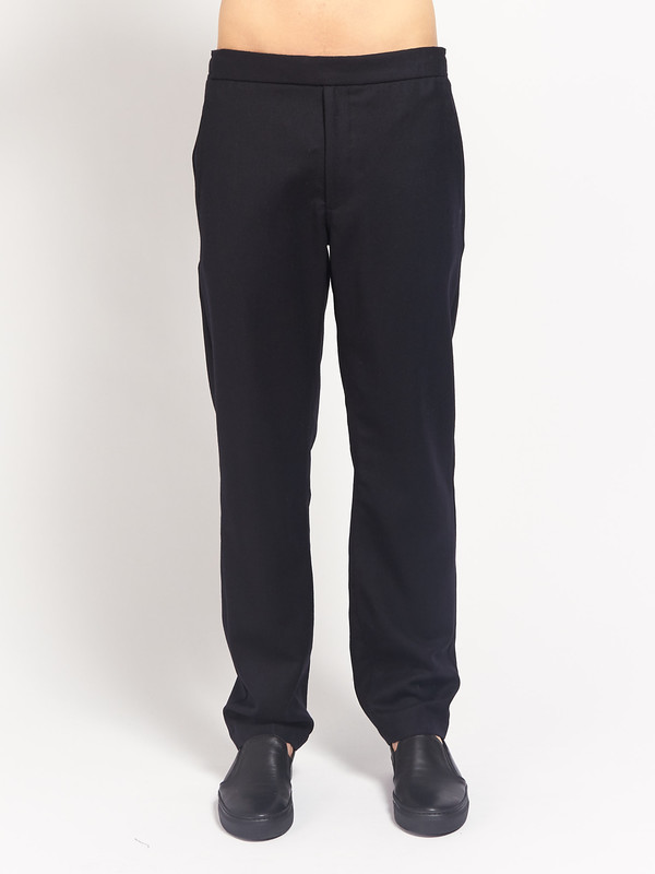 Men's Uniforms For The Dedicated Illusions Trouser Navy Wool Men's Uniforms For The Dedicated Illusions Trouser Navy Wool