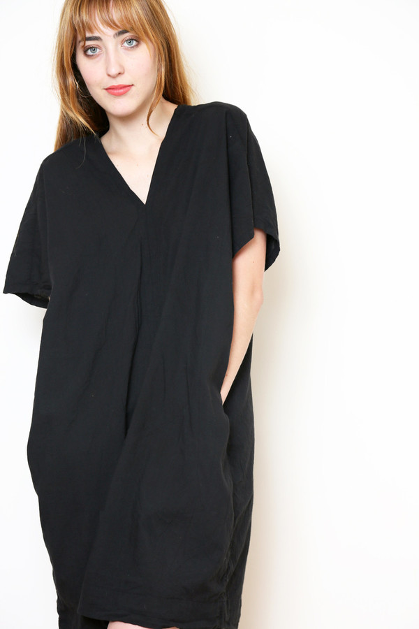 Uzi NYC uzi black v dress Uzi NYC uzi black v dress