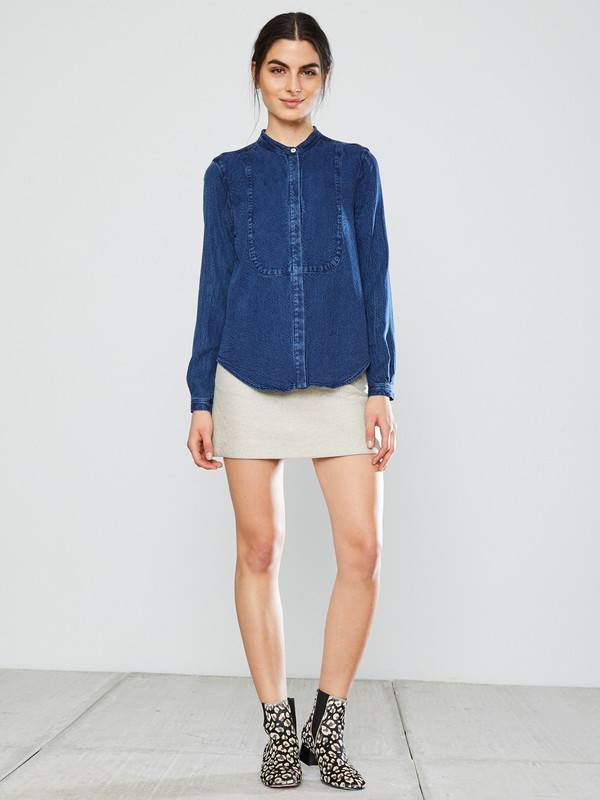 YMC Indigo Buttondown Shirt YMC Indigo Buttondown Shirt