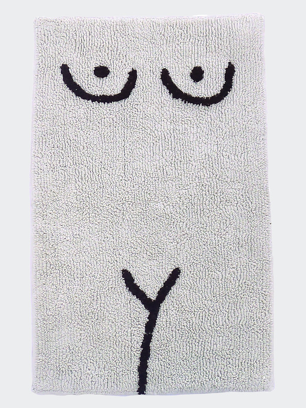 Cold Picnic Private Parts Torso Bath Mat Cold Picnic Private Parts Torso Bath Mat