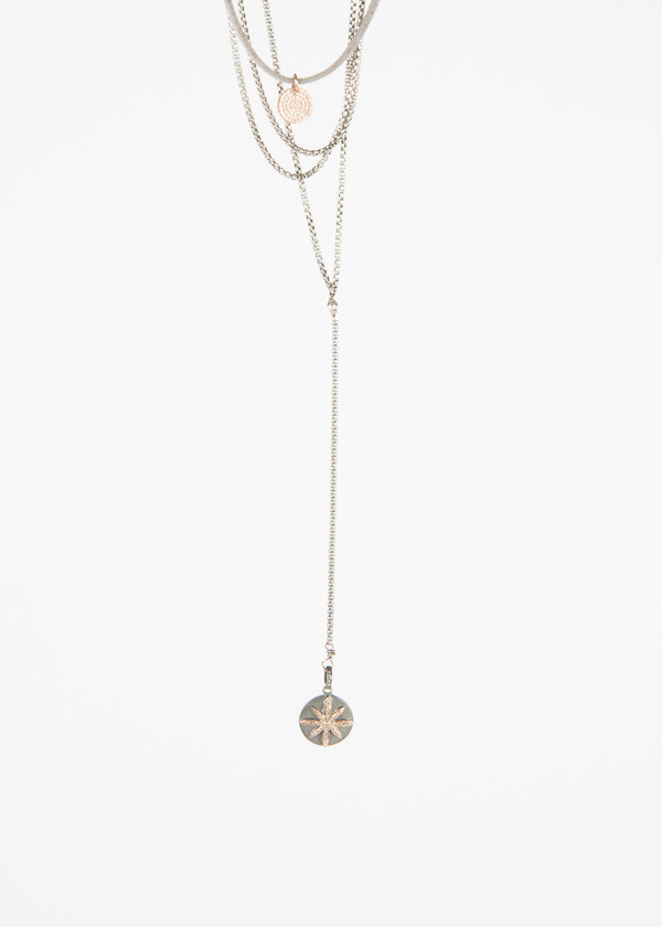 Jewels by Piper Rose Gold Flower Pendant Necklace Jewels by Piper Rose Gold Flower Pendant Necklace