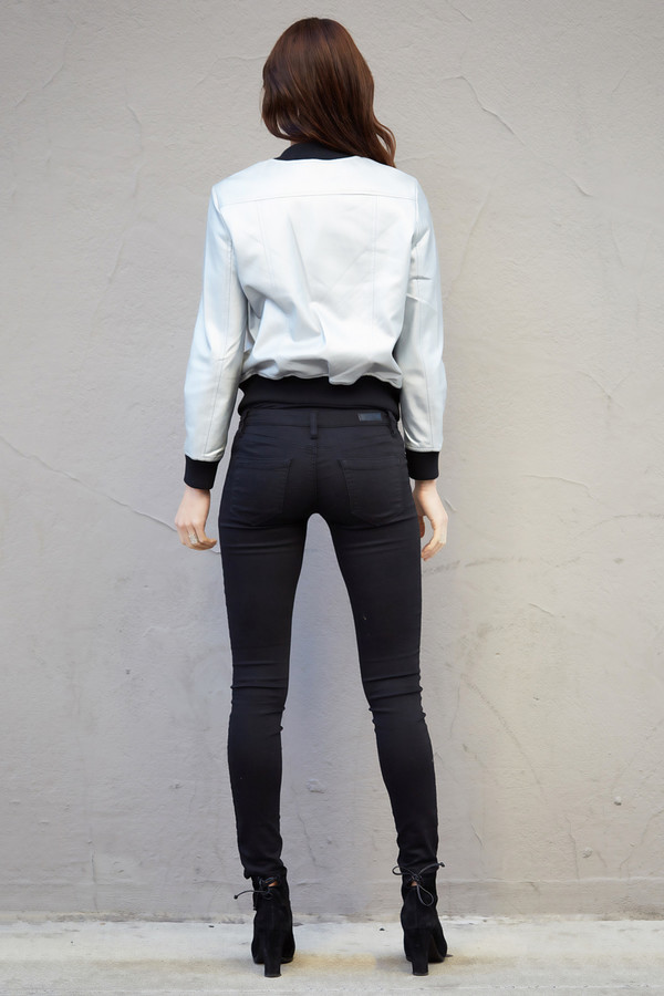 BB Dakota Alastair Silver Bomber Jacket BB Dakota Alastair Silver Bomber Jacket