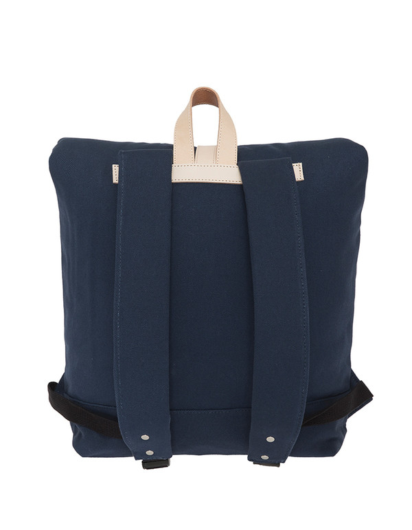Enter Classic Collection Roll Top Backpack Navy Enter Classic Collection Roll Top Backpack Navy