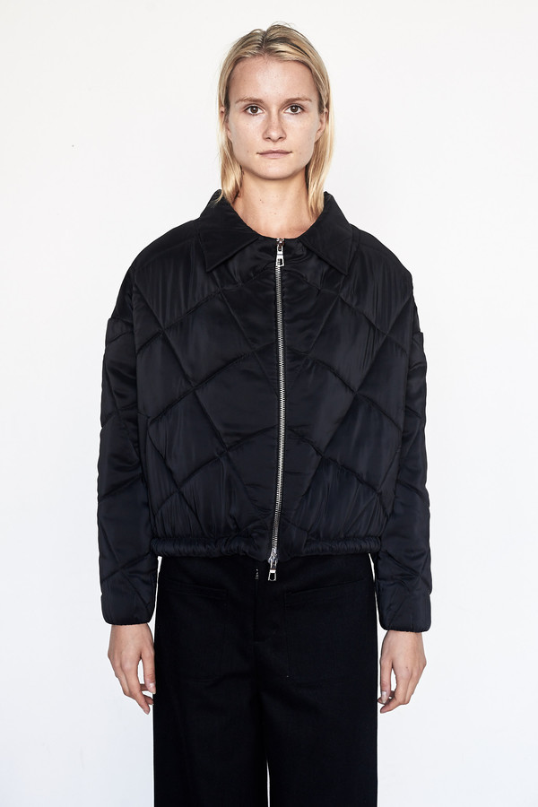Index Series Nylon Quilted Bomber Index Series Nylon Quilted Bomber