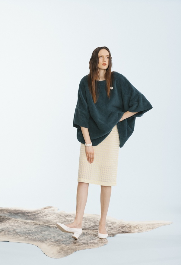 Carleen Big Fuzzy Sweater - Pine Carleen Big Fuzzy Sweater - Pine