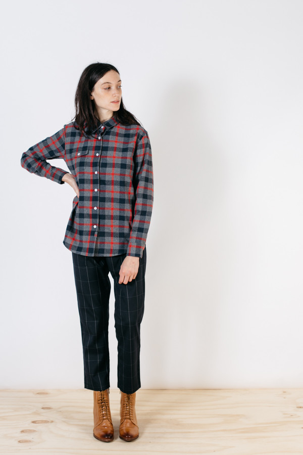 Bridge & Burn Bird Charcoal Plaid Bridge & Burn Bird Charcoal Plaid