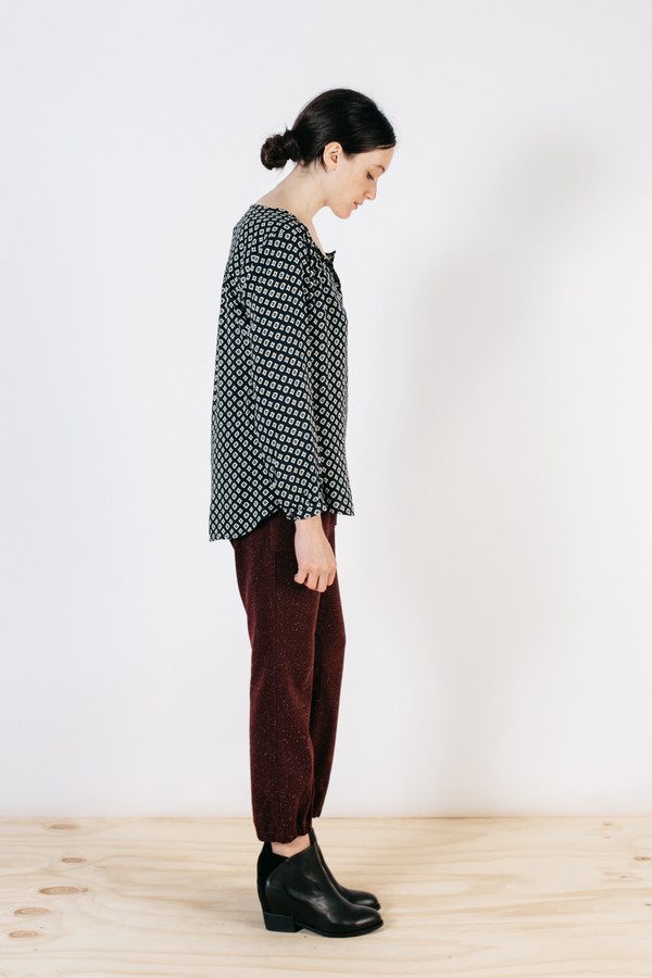 Bridge & Burn Helena Navy Ikat Print Bridge & Burn Helena Navy Ikat Print