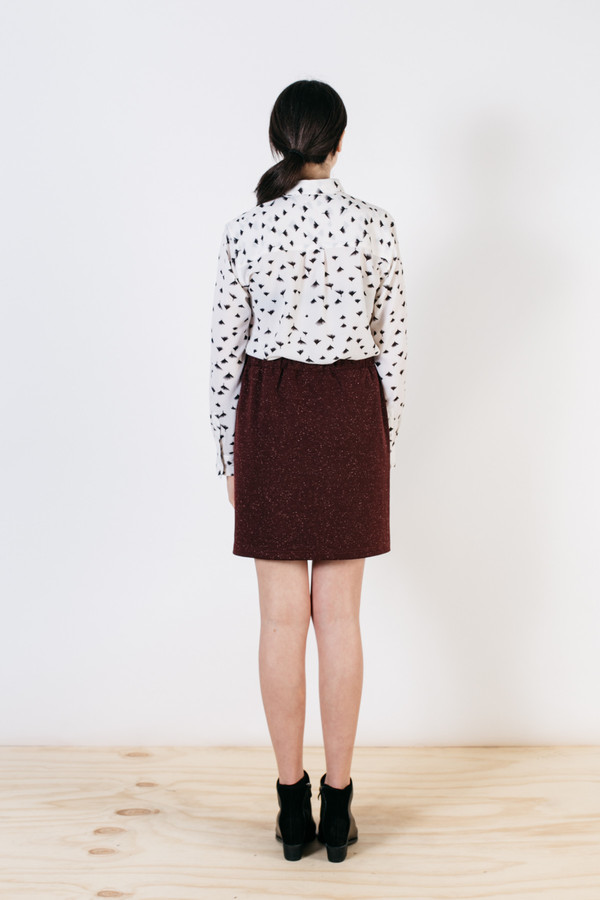 Bridge & Burn Quinn Burgundy Marl Bridge & Burn Quinn Burgundy Marl
