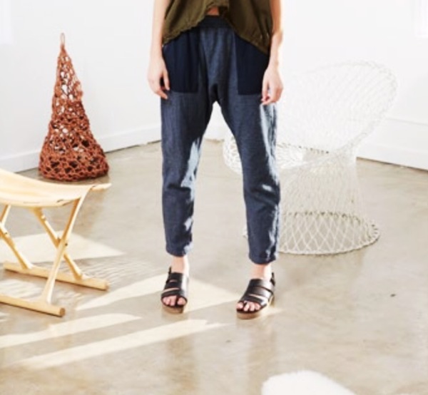 Atelier Delphine. Lounge Pants. Ocean Atelier Delphine. Lounge Pants. Ocean