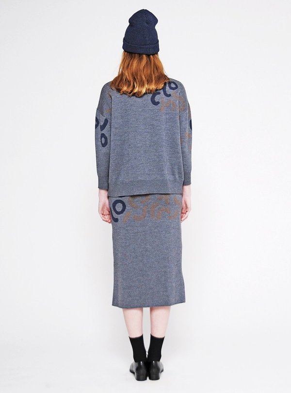 Diarte Riven Sweater Dark Grey Diarte Riven Sweater Dark Grey