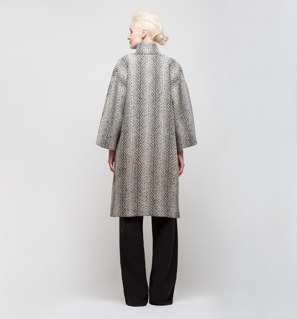 H. Fredriksson Kate Jacket Grey Color Tweed Wool H. Fredriksson Kate Jacket Grey Color Tweed Wool