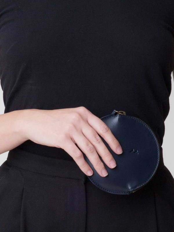VereVerto Mon Circle Pouch Navy VereVerto Mon Circle Pouch Navy