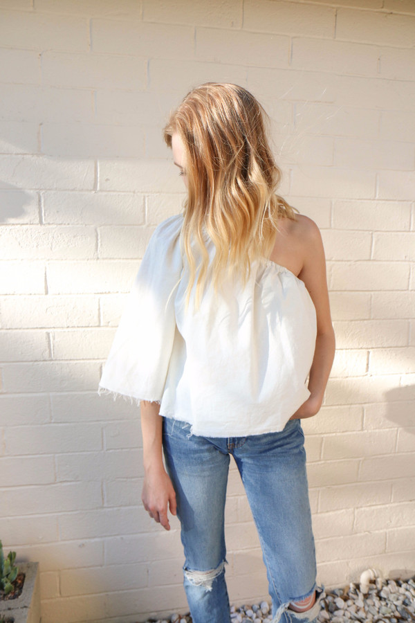 Lauren Winter Ballad Top in Ivory Lauren Winter Ballad Top in Ivory