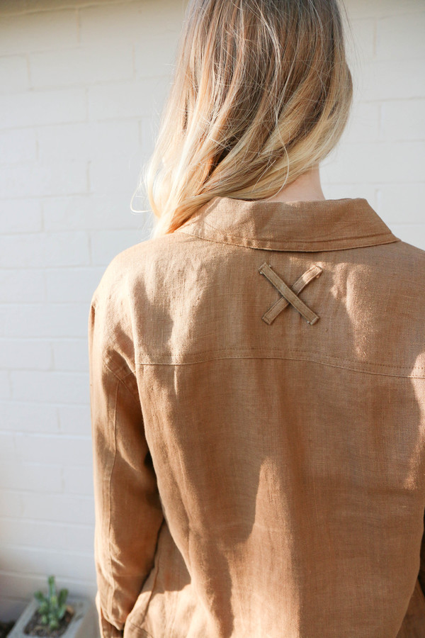 Linen Over-Shirt Linen Over-Shirt