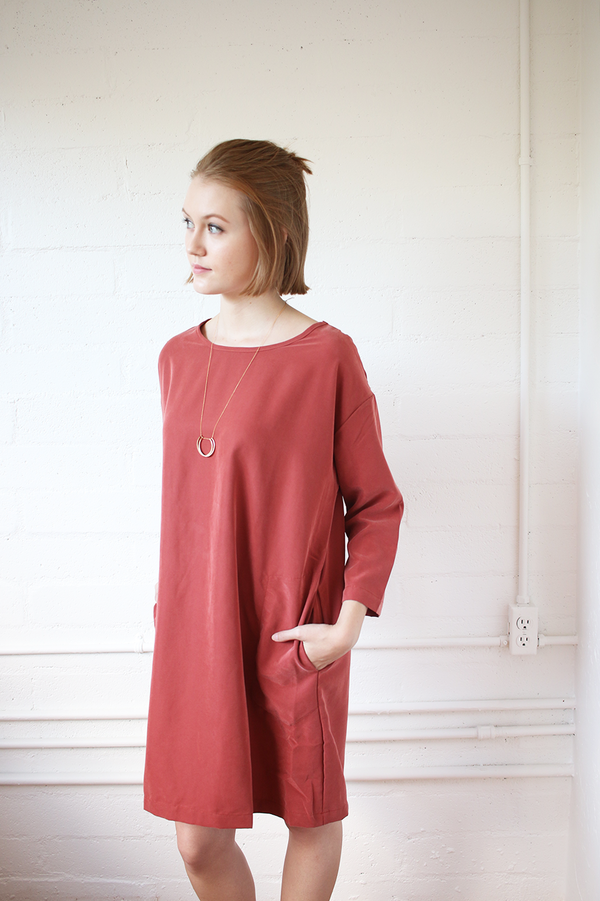 Curator Tundra Dress in Rust - one left! Curator Tundra Dress in Rust - one left!