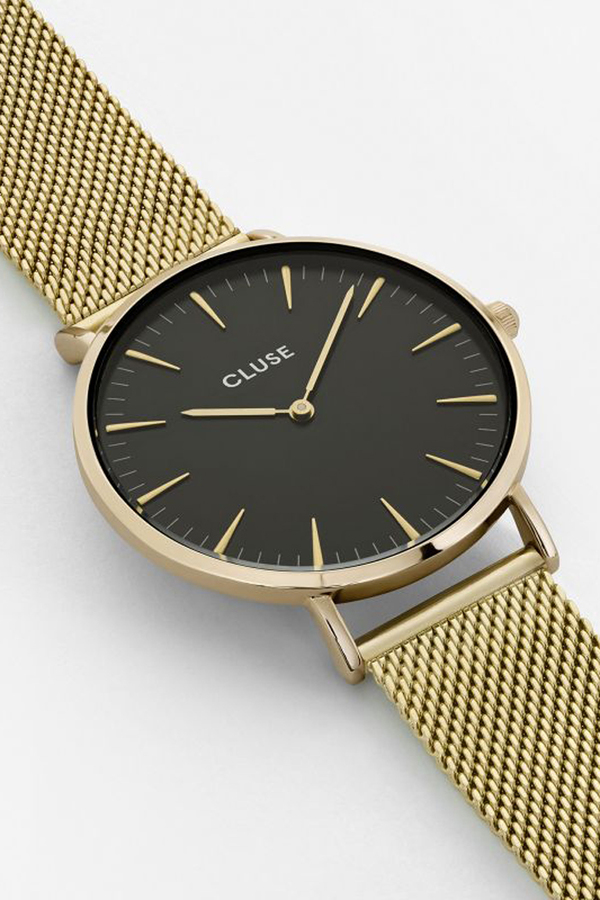 CLUSE WATCH La Boheme Mesh Gold/Black CLUSE WATCH La Boheme Mesh Gold/Black