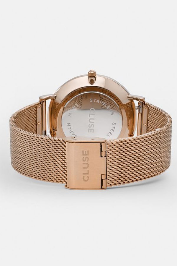 CLUSE WATCH La Boheme Mesh Rose Gold/White CLUSE WATCH La Boheme Mesh Rose Gold/White