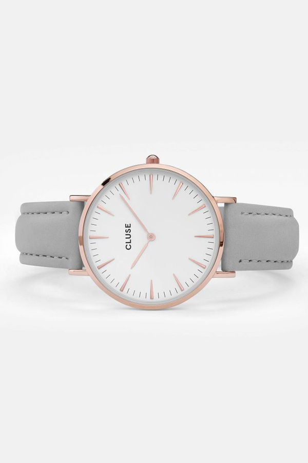 CLUSE WATCH La Boheme Rose Gold White/Grey CLUSE WATCH La Boheme Rose Gold White/Grey