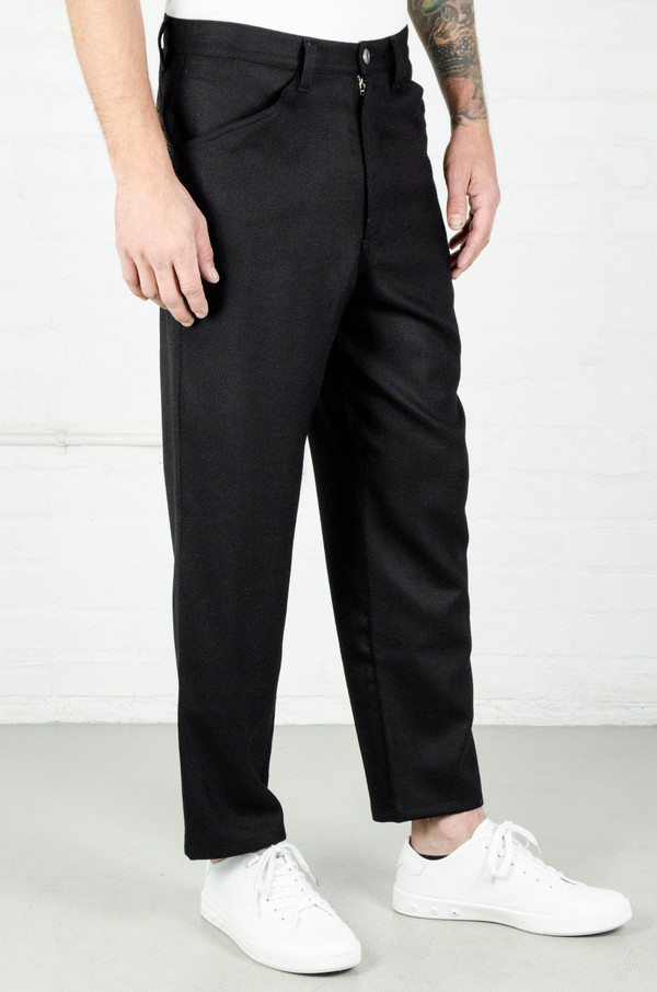 Men's Odin Slouchy Wool Crepe Trouser Men's Odin Slouchy Wool Crepe Trouser