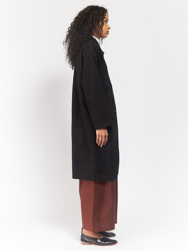 Unisex 69 Simple Coat Black Unisex 69 Simple Coat Black