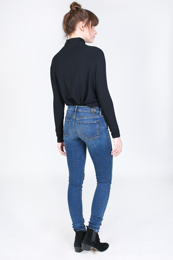 Raleigh Denim Workshop Surry mid rise skinny in perfecto Raleigh Denim Workshop Surry mid rise skinny in perfecto