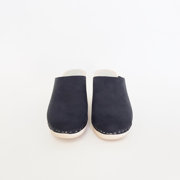 Nina Z Black Capri Wedge Clog Nina Z Black Capri Wedge Clog