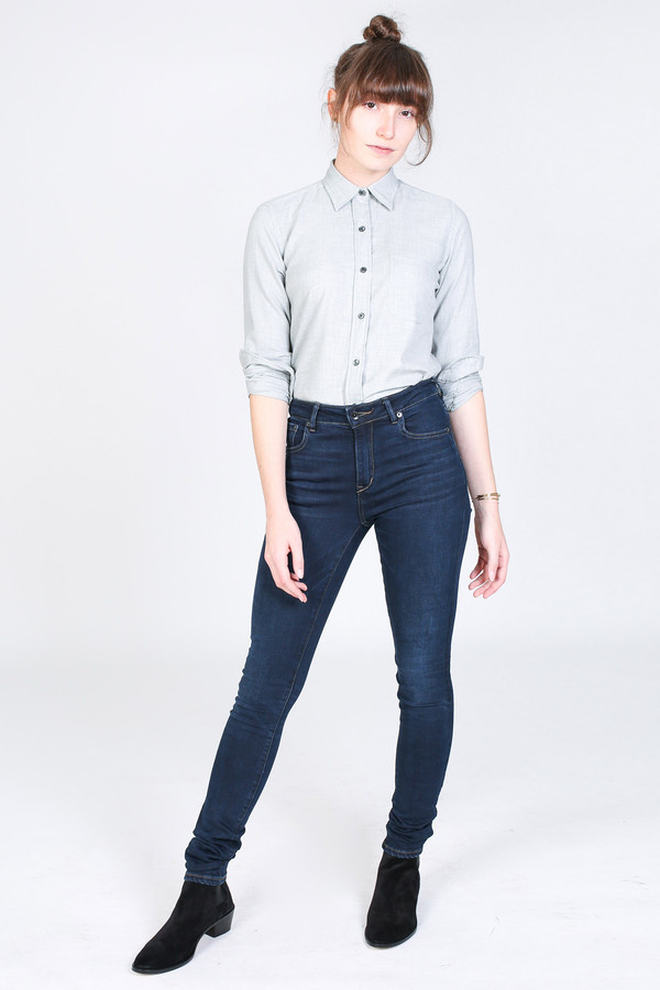 Raleigh Denim Workshop Haywood high rise skinny in phantom Raleigh Denim Workshop Haywood high rise skinny in phantom