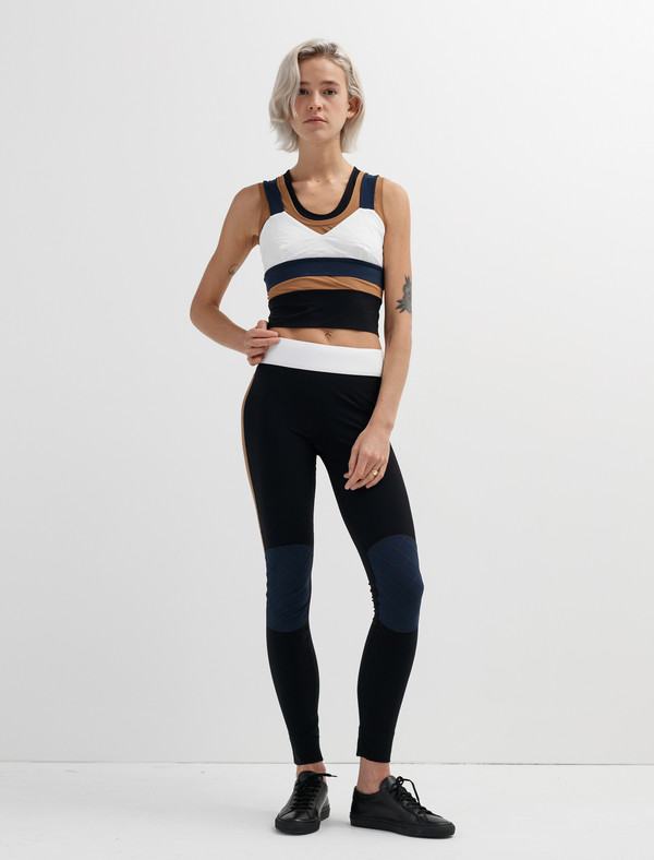 No Ka Oi Womens Kina Leggings Cinnamon/Marine No Ka Oi Womens Kina Leggings Cinnamon/Marine
