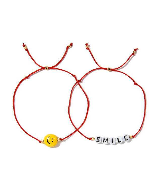 Venessa Arizaga Smile Bracelet Set Venessa Arizaga Smile Bracelet Set
