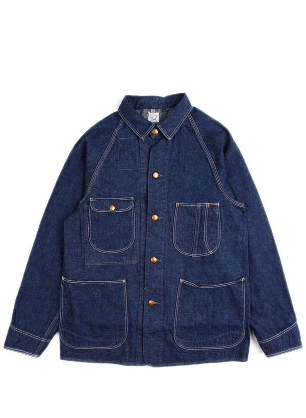 Men's Orslow 50's Coverall Denim One Wash Men's Orslow 50's Coverall Denim One Wash