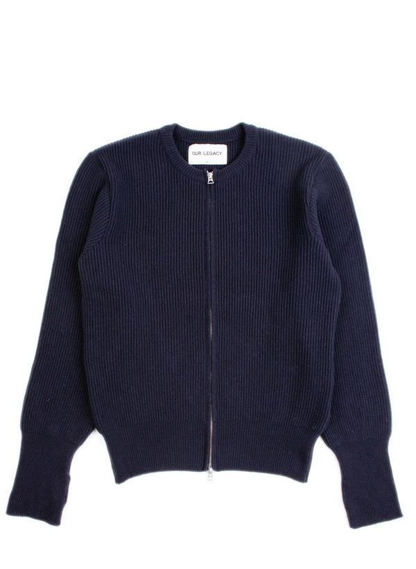 Our Legacy Knit Liner Navy Merino Our Legacy Knit Liner Navy Merino