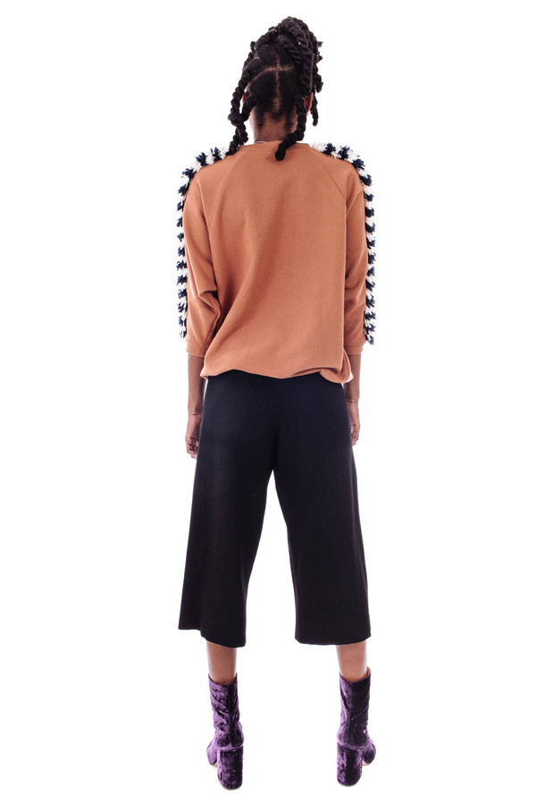 Sightline Sky Sweater (Maroon With Stripes) Sightline Sky Sweater (Maroon With Stripes)