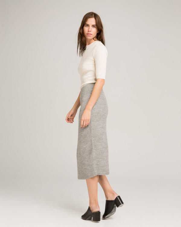 Micaela Greg Tube Alpaca Knit Skirt Micaela Greg Tube Alpaca Knit Skirt