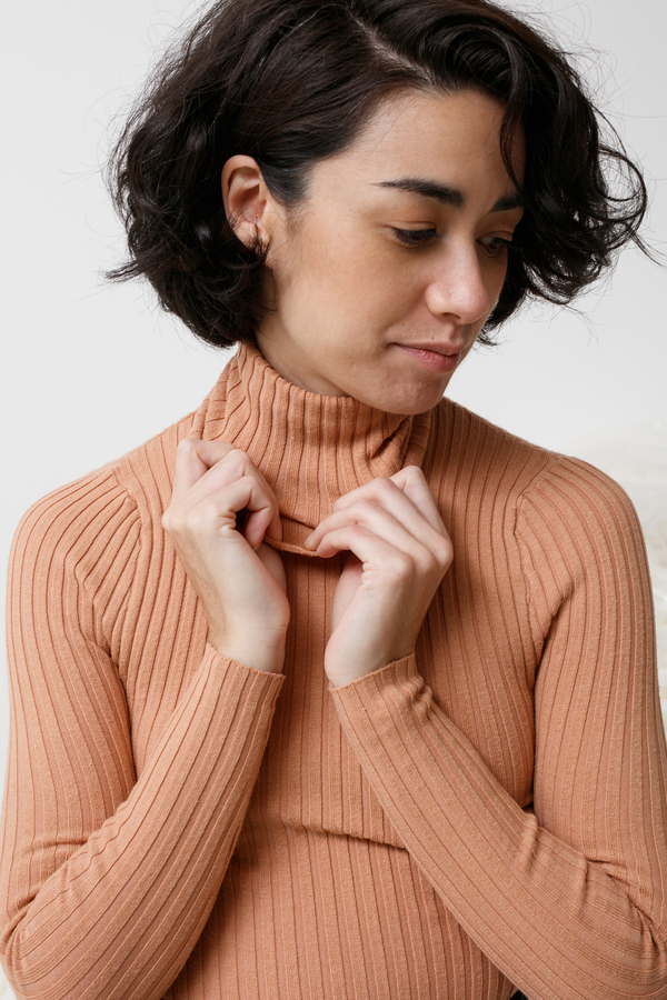 Giu Giu Nonna Turtleneck - bandaid pink Giu Giu Nonna Turtleneck - bandaid pink