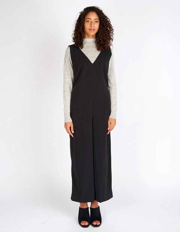 Just Female Sydney Overalls Black Just Female Sydney Overalls Black