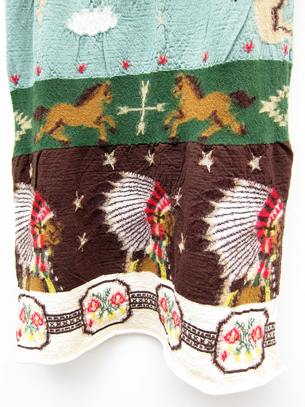 Kapital Compressed Wool Scarf, Angel, Green Kapital Compressed Wool Scarf, Angel, Green