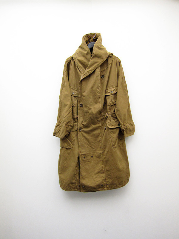 Kapital Katsuragi Tall Ring Coat, Gold Khaki Kapital Katsuragi Tall Ring Coat, Gold Khaki
