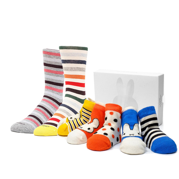Etiquette Mine-mini Daddy Socks Set Two Etiquette Mine-mini Daddy Socks Set Two