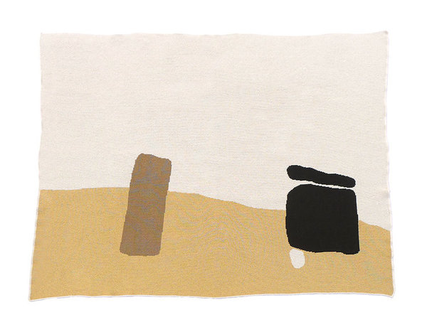 Cold Picnic Knit Blanket in 'Opening Credits' Cold Picnic Knit Blanket in 'Opening Credits'