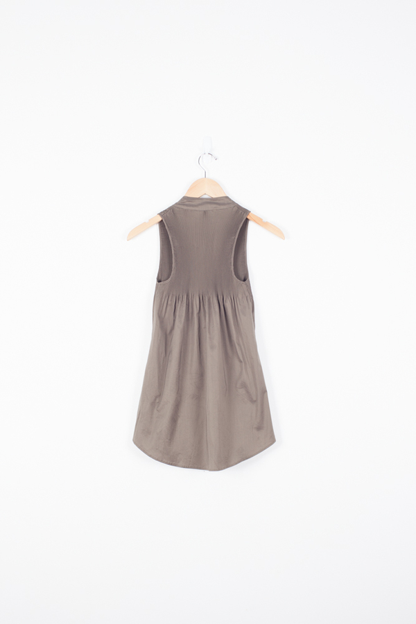 Cotélac Pleated Tank Cotélac Pleated Tank