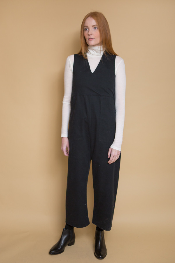 Micaela Greg Utility Jumpsuit / Black Micaela Greg Utility Jumpsuit / Black