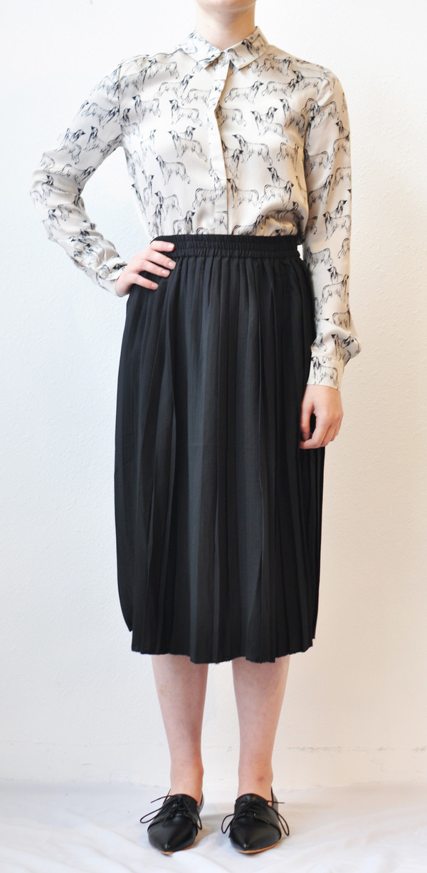 Storm + Marie Storm and Marie "Lily" Plisse Gathered Skirt Storm + Marie Storm and Marie "Lily" Plisse Gathered Skirt