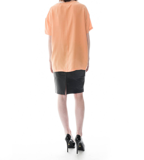 Won Hundred Apricot Nectar Tab Woven T-Shirt Won Hundred Apricot Nectar Tab Woven T-Shirt