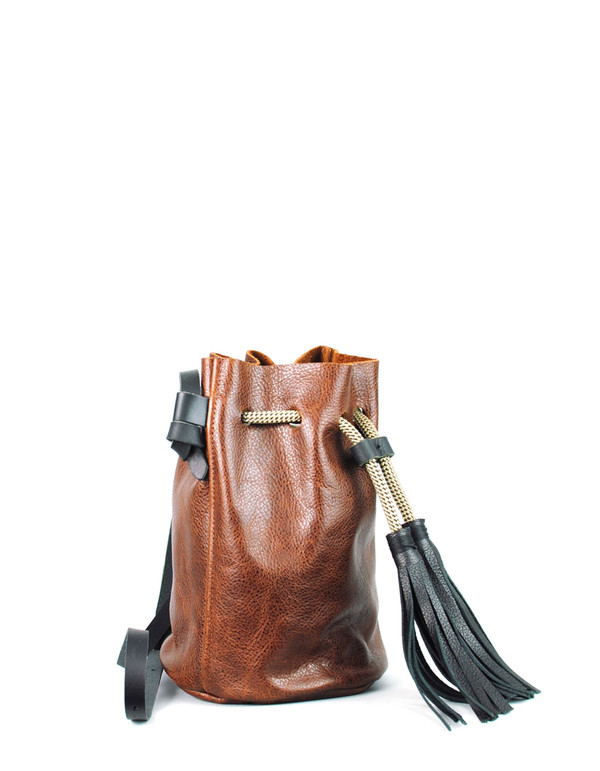 Eleven Thirty Christie Mini Bucket Bag Cognac Eleven Thirty Christie Mini Bucket Bag Cognac