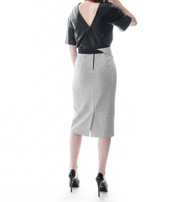 Dion Lee Asphalt Crepe Skirt Dion Lee Asphalt Crepe Skirt