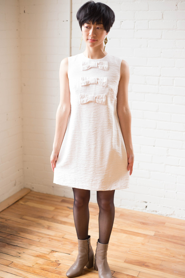 Birds of North America Flutter Dress (Ivory) Birds of North America Flutter Dress (Ivory)
